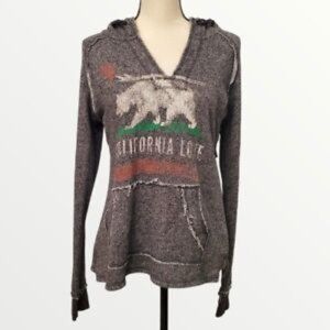 California Love Women's Gray Hoodie